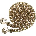 B/A Products Co Grade 70 Binder Chain with Clevis Grab Hooks, 10 Feet, 6,600 Pounds 11A-38G710